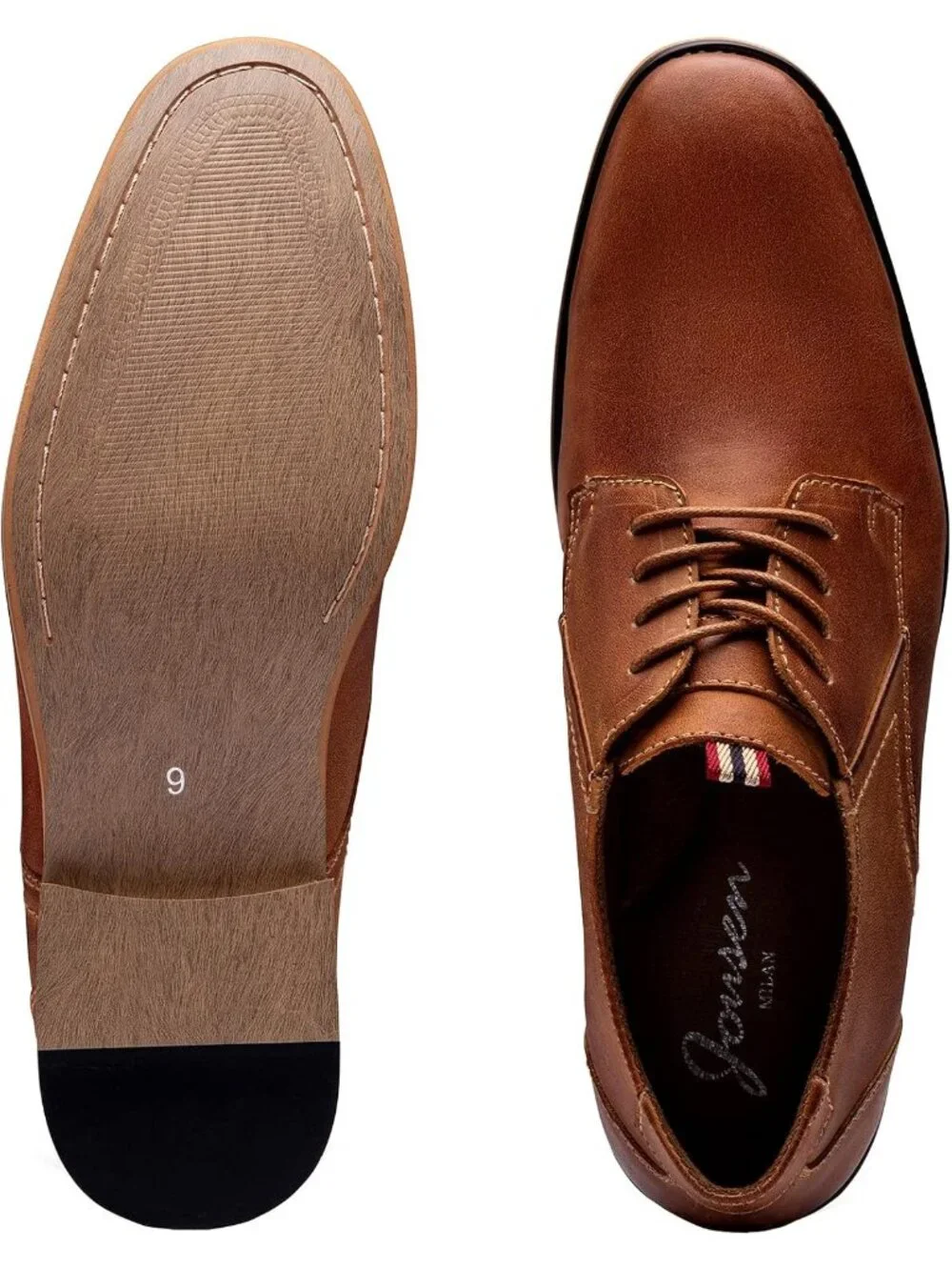 Men's Brown Suede Wingtip Lace Up Formal Business Derby Brogue Oxfords Shoes
